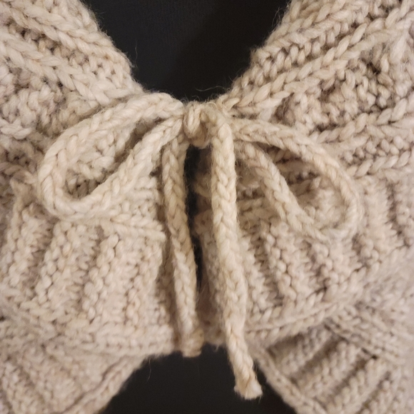 Italian Elsamanda Oatmeal Sweater Size M - Picture 4 of 7